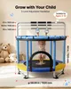 VEVOR Trampolin Mini für Kinder mit Haltestange Produktbild-Vorschau 5