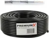 PremiumX SAT Anlage 60cm Antenne ALU Quad LNB Kabel 50m Produktbild-Vorschau 6