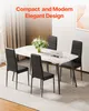 VEVOR sedia da pranzo moderna (4 pezzi) elegante sedia Anteprima dell’immagine prodotto 6