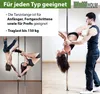 Pole Dance Tanzstange Profi 223 - 274 cm Ø 45 mm Tabledance Produktbild-Vorschau 4