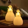 Sirius LED Kerze Engel Lucia 2er Set 10cm Wachs weiß Produktbild-Vorschau 3