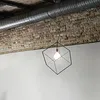 Sospensione Contemporanea Cube Metallo Nero 1 Luce E27 Anteprima dell’immagine prodotto 1