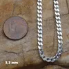 Silberkette Panzerkette Länge 50cm - Breite 7,8mm - 925 Produktbild-Vorschau 8