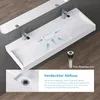doporro Waschbecken Aufsatzwaschbecken Mineralguss Produktbild-Vorschau 3