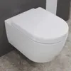 Aqua Bagno Spülrandlose Toilette Wand-WC Inkl. abnehmbaren Produktbild-Vorschau 3