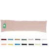 Seitenschläferkissen mit Bezug 40x145 cm Puderrosa- %100 Produktbild-Vorschau 1