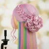 Testa per acconciature Iza con capelli termici 90 cm e Anteprima dell’immagine prodotto 10