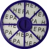 vhbw 1x Vormotor-Filter, 1x HEPA-Nachmotor-Filter Produktbild-Vorschau 2
