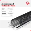 INEFA Laubschutzgitter, Dachrinnen Laubschutz, PVC Produktbild-Vorschau 2