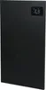 A black electric heater with a digital display. Náhled obrázku produktu