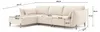 Gartenecksofa für Terrasse und Garten, stoff Sunlight, Produktbild-Vorschau 5