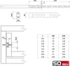 SOTECH 1 Paar (2 St.) Schubladenschienen Teilauszug Länge Produktbild-Vorschau 7