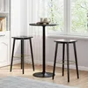 COSTWAY Tavolino alto Ø 60 cm, 2 in 1: tavolo da bar e Anteprima dell’immagine prodotto 7