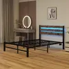 Łóżko klasyczne dla młodzieży Flieks 120 x 200 cm z portem Podgląd zdjęcia produktu 7