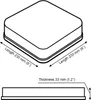 balení 8 kusů - Mini akustický panel s difuzním tlumením Náhled obrázku produktu 5