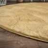Teppich Rund Fellteppich Kunstfell Plüsch Bettvorleger Produktbild-Vorschau 2