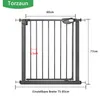 YZNAHRE Treppenschutzgitter für Kinder 75cm-85cm Produktbild-Vorschau 2