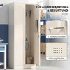 HOMCOM Besenschrank Mehrzweckschrank Vorratsschrank mit Produktbild-Vorschau 6
