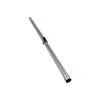 A single silver telescopic tube for a vacuum cleaner, shown against a white background. Voir les images du produit