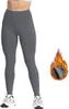 ASKSA Damen Thermo Leggings High Waist Fleece Thermoleggins Produktbild-Vorschau 3