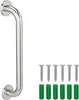 Relaxdays Haltegriff Badezimmer, Edelstahl, Wandgriff Produktbild-Vorschau 1