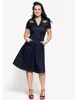 Queen Kerosin Swing Damen Jeanskleid Grösse: L Produktbild-Vorschau 12