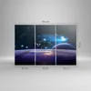 Bild auf Leinwand - Leinwandbild - Kosmos Planet - 105x70cm Produktbild-Vorschau 3