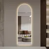 AIORBER 150x50cm LED Ganzkörperspiegel Wandspiegel mit Produktbild-Vorschau 1