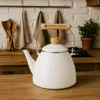 Czajnik emaliowany Lucjan 2L - Biały, Klasyczny design, Podgląd zdjęcia produktu 6