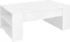 ML-Design Couchtisch in Weiß, 100x60x42 cm, Geräumiger Produktbild-Vorschau 1