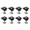PFCTART - Lot de 8 supports pour panneaux solaires, pince Voir les images du produit 1