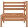 The Living Store 2-Sitzer-Gartensofa Honigbraun Massivholz Produktbild-Vorschau 5