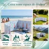 Lantigo Paravent de Plage Phare 10 m Brise-vent pour Voir les images du produit 5