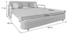 Schlafsofa HWC-M83, Schlafcouch Couch Sofa, Schlaffunktion Produktbild-Vorschau 6