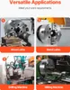 VEVOR Mandrino per tornio a 4 griffe 250 mm, mandrino Anteprima dell’immagine prodotto 6