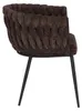 Bronx71 Esszimmerstuhl River Chenille braun Produktbild-Vorschau 18