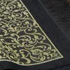 Tappeto da preghiera nero e oro con scatola regalo e catena Anteprima dell’immagine prodotto 6