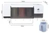 Verk 24193 Portaspazzolino multifunzionale con dispenser di Anteprima dell’immagine prodotto 5