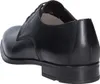 A black leather shoe is shown from the side. Produktbild-Vorschau