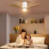 Deckenventilator mit Beleuchtung und Fernbedienung 117 cm Produktbild-Vorschau 2