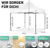 VONROC Pavillon 3x3m wasserdicht stabil - Partyzelt EasyUp Produktbild-Vorschau 4