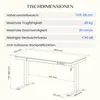 Biurko FlexiSpot Q3 z elektryczną regulacją wysokości Podgląd zdjęcia produktu 10