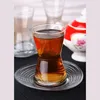 Lav Derin Set de 12 verres à thé turcs avec soucoupes Voir les images du produit 9
