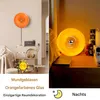 Moderne Donut Lampe, Glas Wandlampe 30cm, Atmosphärenlicht, Produktbild-Vorschau 3