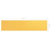 Vidaxl Balkon Bildschirm 90x400 cm Oxford Stoff gelb Voir les images du produit 5