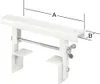 Vormann Universal-Heizkörperkonsolen weiß 26 x 3.5 cm Produktbild-Vorschau 5