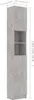 vidaXL Mobile da bagno grigio cemento 32x25,5x190 cm Anteprima dell’immagine prodotto 16