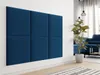 Čalouněný panel 60x60 PAG - modrý Náhled obrázku produktu 1