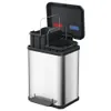 HAILO poubelle tri 6222600 Öko duo Plus M 2 x 9 l noire Voir les images du produit 28