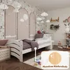 Kinderbett Nora mit Rausfallschutz und Lattenrost | 160x80 Produktbild-Vorschau 3